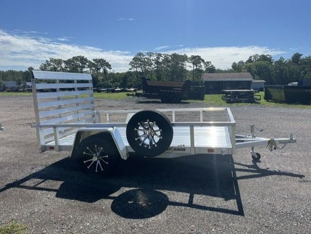 New 2027 Sport Haven 6 x 12 Aluminum Utility Trailer 3.5k GVWR