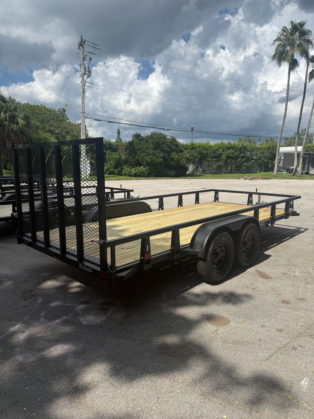 New 2027 HTC 7 x 16 Utility Trailer 7k GVWR - Image 5