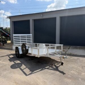 New 2027 Sport Haven 6 x 12 Aluminum Utility Trailer 3.5k GVWR