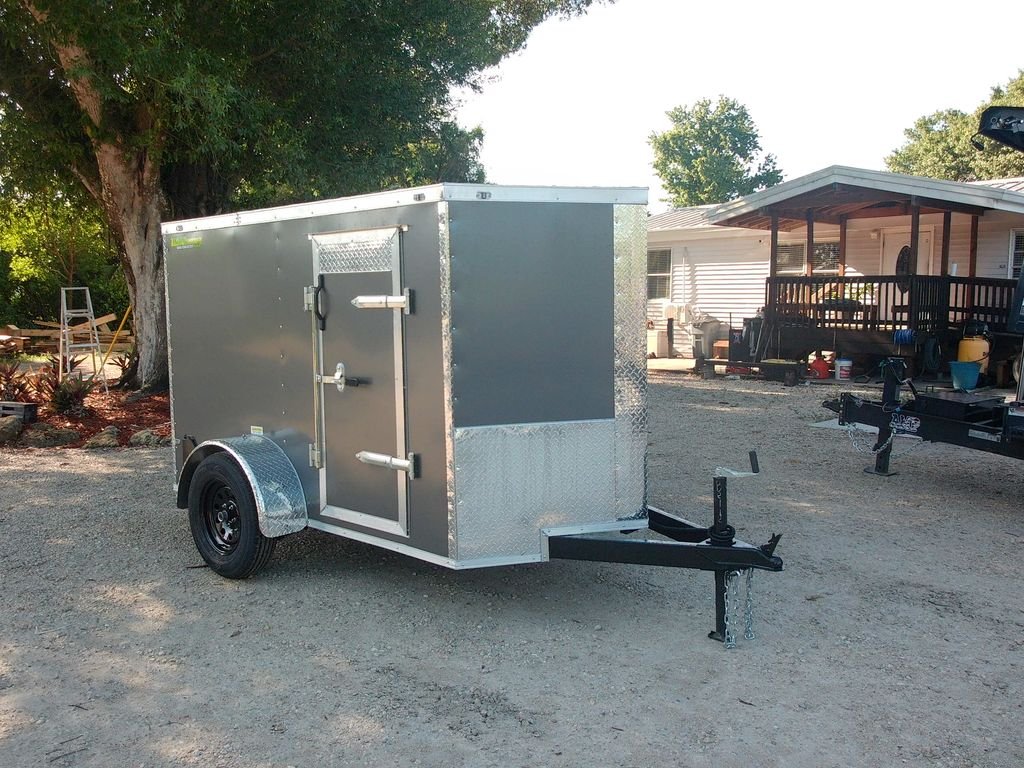 New 2026 Trailer Source 5 x 8 Enclosed Trailer 3.5k GVWR - Image 4