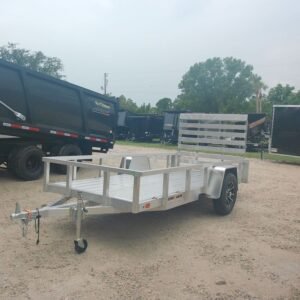 New 2027 Sport Haven 6 x 12 Aluminum Utility Trailer 3.5k GVWR