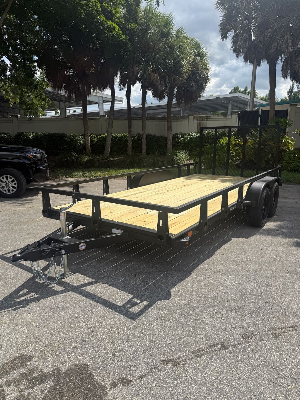 New 2027 HTC 7 x 16 Utility Trailer 7k GVWR
