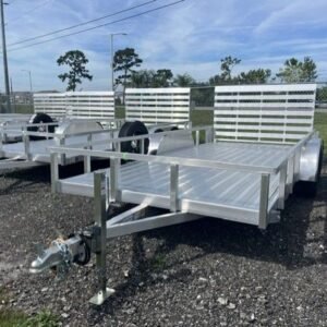 New 2027 Sport Haven  7 x 16 Aluminum Utility Trailer 7k GVWR