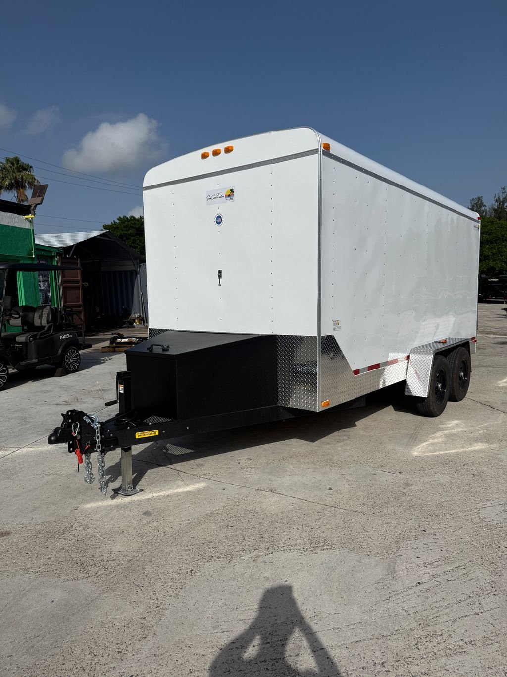 New 2026 Sun Coast 7 x 16 Landscape Enclosed Trailer 10k GVWR - Image 5