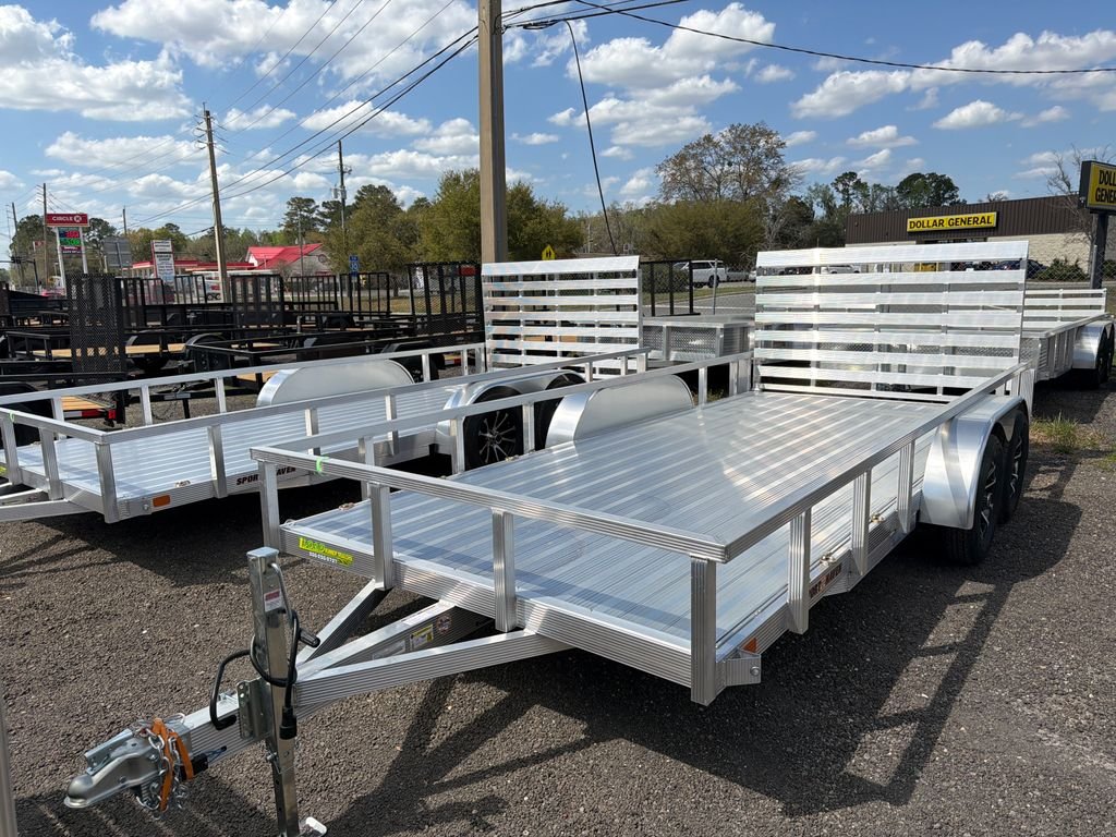 New 2026 Sport Haven 7 x 16 Aluminum Utility Trailer 7k GVWR - Image 2