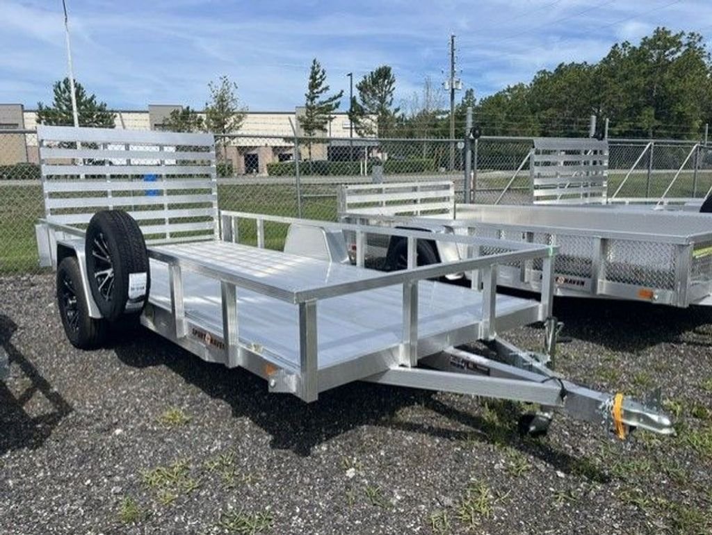New 2027 Sport Haven 6 x 14 Aluminum Utility Trailer 3.5k GVWR