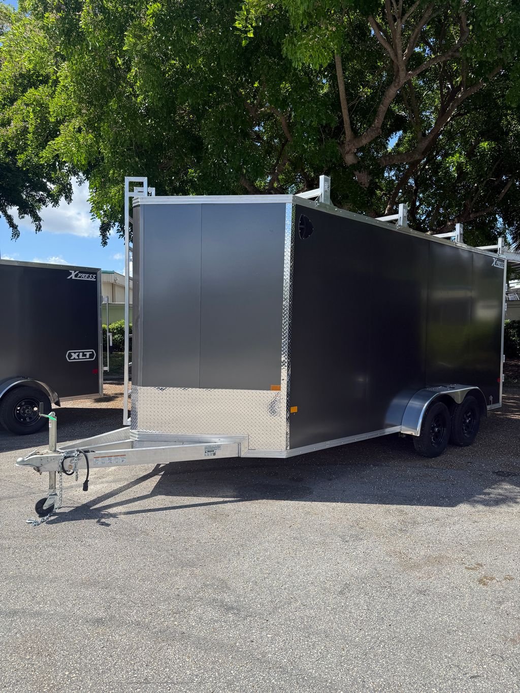 New 2026 Alcom 7 x 16 Contractor Trailer 7k GVWR - Image 3