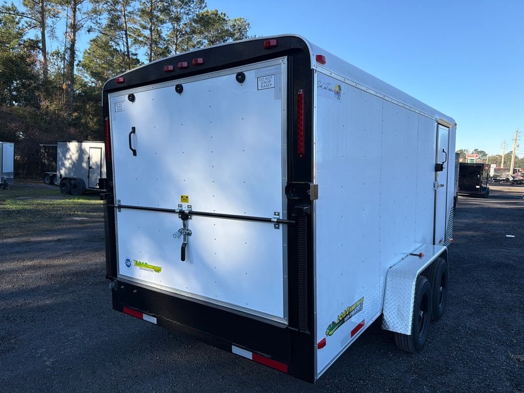 New 2025 Sun Coast 7 x 16 Landscape Enclosed Trailer 10k GVWR - Image 4
