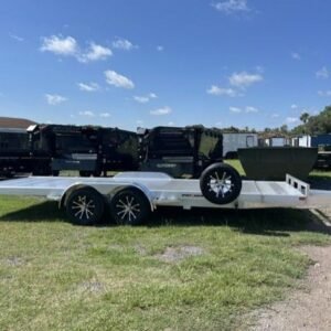 New 2027 Sport Haven 7 x 20 Aluminum Gravity Tilt Trailer 7k GVWR