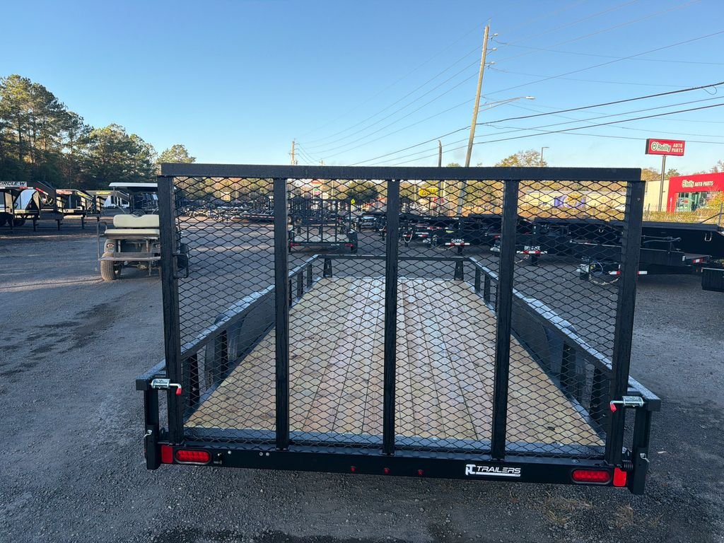 New 2026 HTC 7 x 16 Utility Trailer 7k GVWR - Image 5