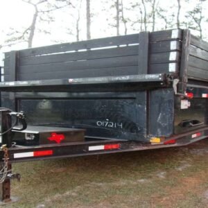 Used 2021 Delco 7 x 16 Low Side Dump 14k Trailer