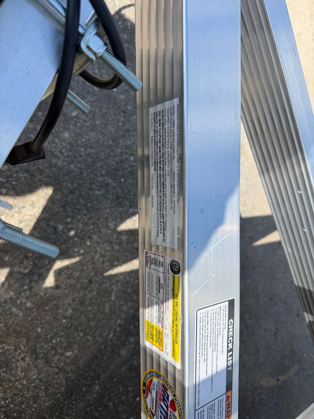 New 2027 Sport Haven 6 x 10 Aluminum Utility Trailer 3.5k GVWR - Image 2