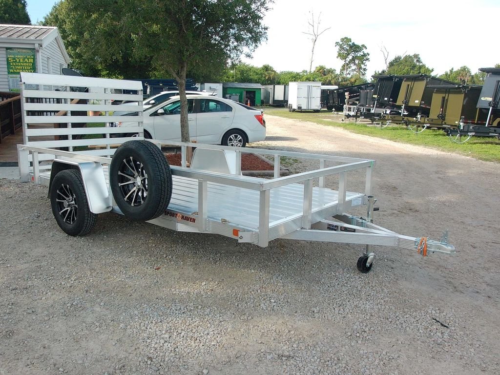 New 2027 Sport Haven 6 x 12 Aluminum Utility Trailer 3.5k GVWR - Image 4