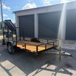 New 2026 Worldwide 6 x 12 Utility Trailer 3.5k GVWR