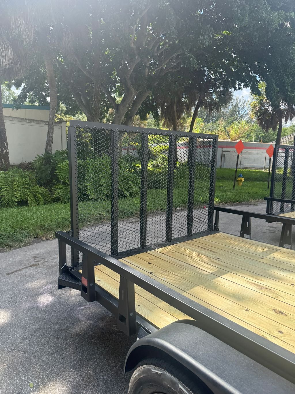 New 2027 HTC 7 x 16 Utility Trailer 7k GVWR - Image 8