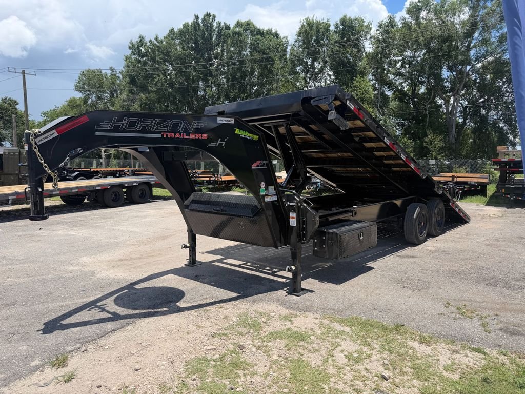 New 2026 Horizon 8.5 x 24 Gooseneck Flatbed Tilt Trailer 22k GVWR - Image 14
