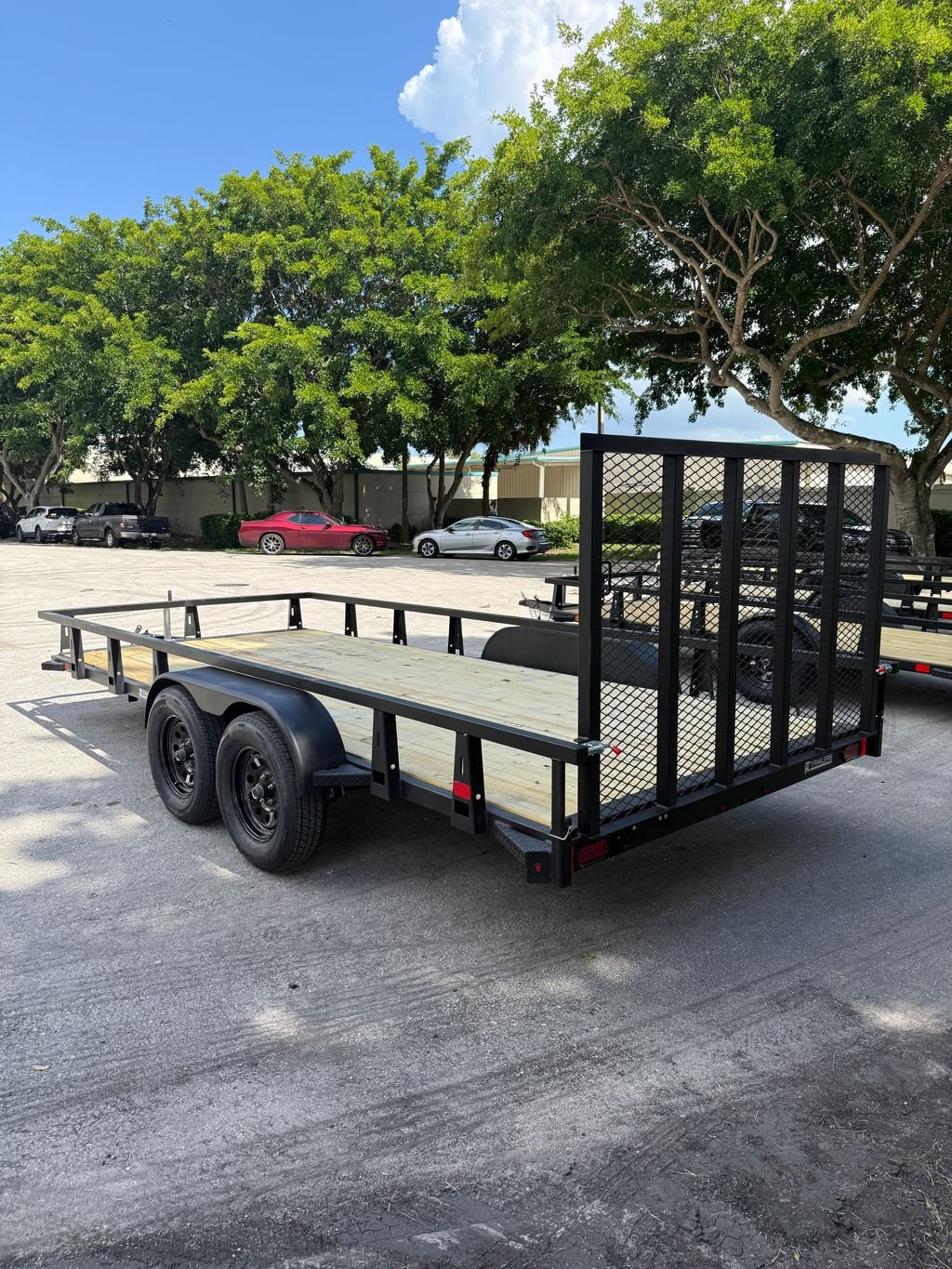 New 2027 HTC 7 x 16 Utility Trailer 7k GVWR - Image 7
