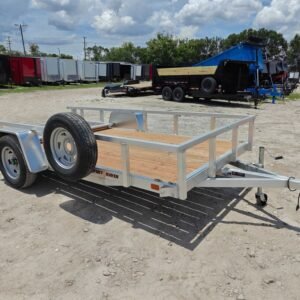 New 2026 Sport Haven  6 x 12 Aluminum Utility 3.5k Trailer