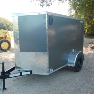 New 2026 Trailer Source 5 x 8 Enclosed Trailer 3.5k GVWR