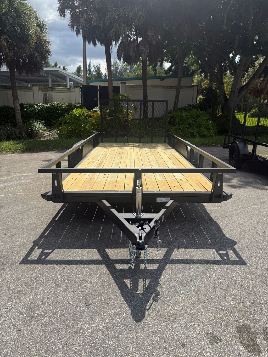 New 2027 HTC 7 x 16 Utility Trailer 7k GVWR - Image 2