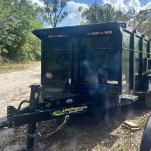 Used 2025 Covered Wagon 7 X 14 High Side 14k Dump Trailer