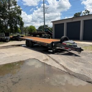 New 2026 Horizon 8.5 x 24 Flatbed Tilt Trailer 17k GVWR