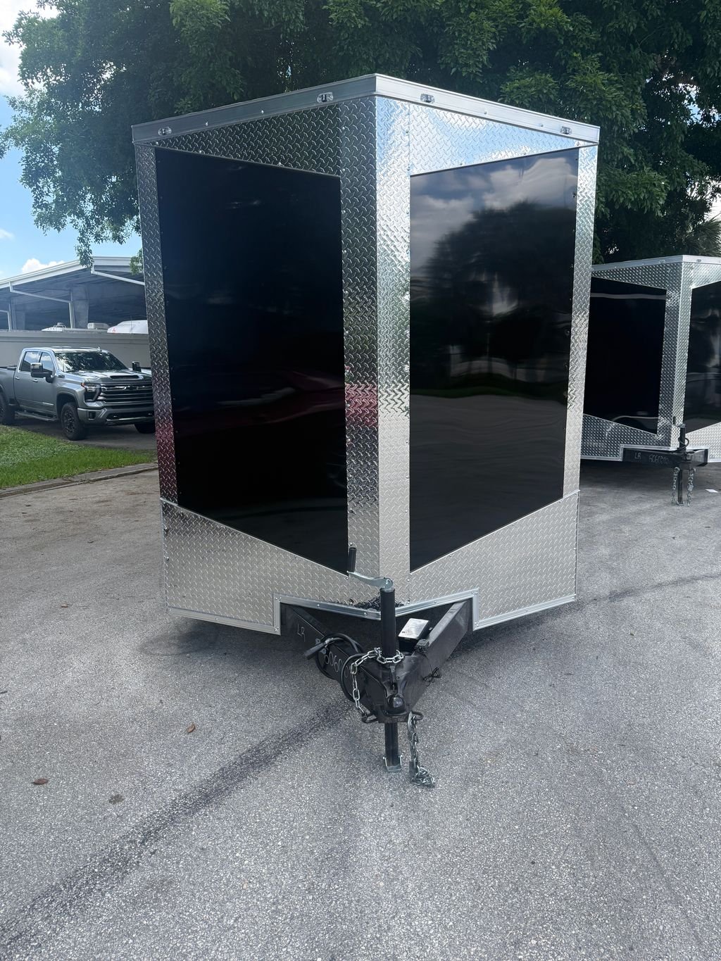 New 2026 Hook & Line 7 x 16 Enclosed Trailer 7k GVWR - Image 2