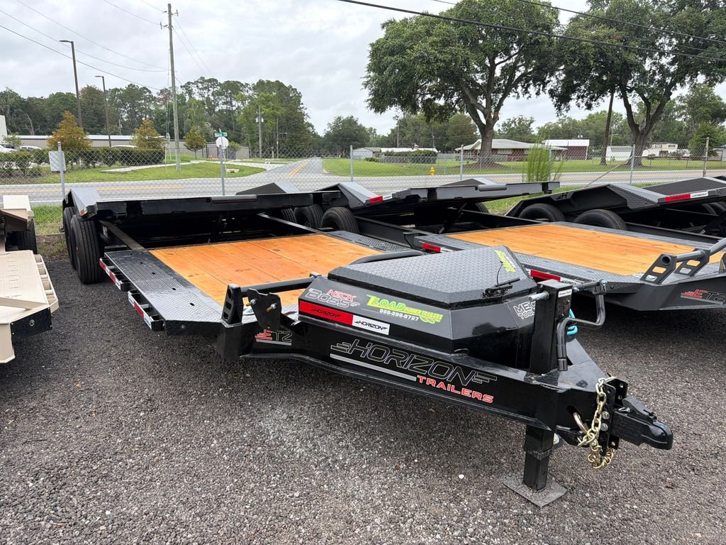 New 2026 Horizon 8.5 x 24 Gravity Tilt Trailer 17k GVWR