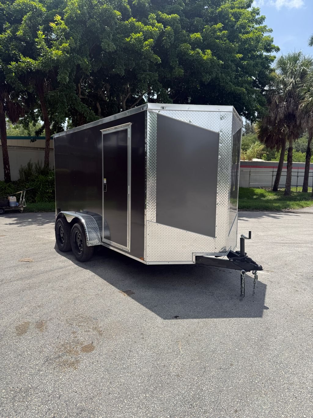 New 2026 Hook & Line 6 x 12 Enclosed Trailer 7k GVWR