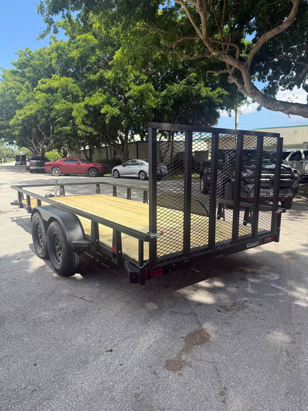 New 2027 HTC 7 x 16 Utility Trailer 7k GVWR - Image 7