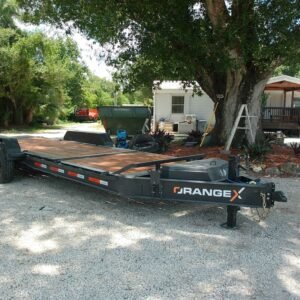 New 2026 Rawmaxx 7 x 22 Gravity Tilt Trailer 20k GVWR