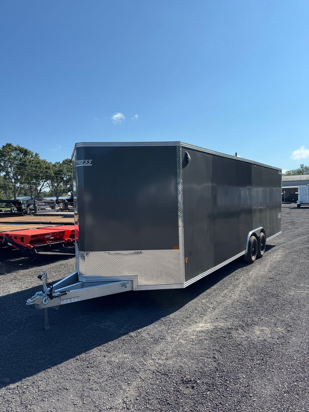 New 2025 Alcom 8.5 x 24 Aluminum Enclosed Trailer 10k GVWR - Image 2