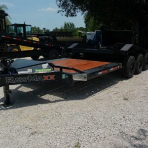 New 2026 RawMaxx 8.5 x 24 Gravity Tilt Trailer 21k GVWR