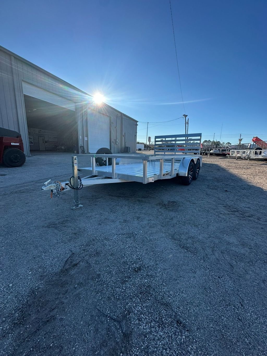 New 2026 Sport Haven 7 x 14 Aluminum Utility Trailer 7k GVWR - Image 7