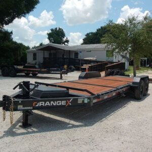 New 2026 Rawmaxx 7 x 22 Gravity Tilt Trailer 14k GVWR
