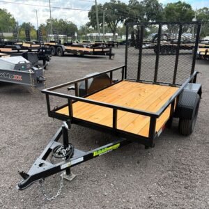 New 2026 Worldwide 5 x 8 Utility Trailer 3.5k GVWR