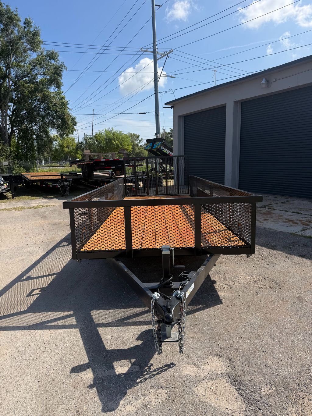 New 2026 Worldwide 7 x 20 2' Mesh Utility Trailer 10k GVWR - Image 3