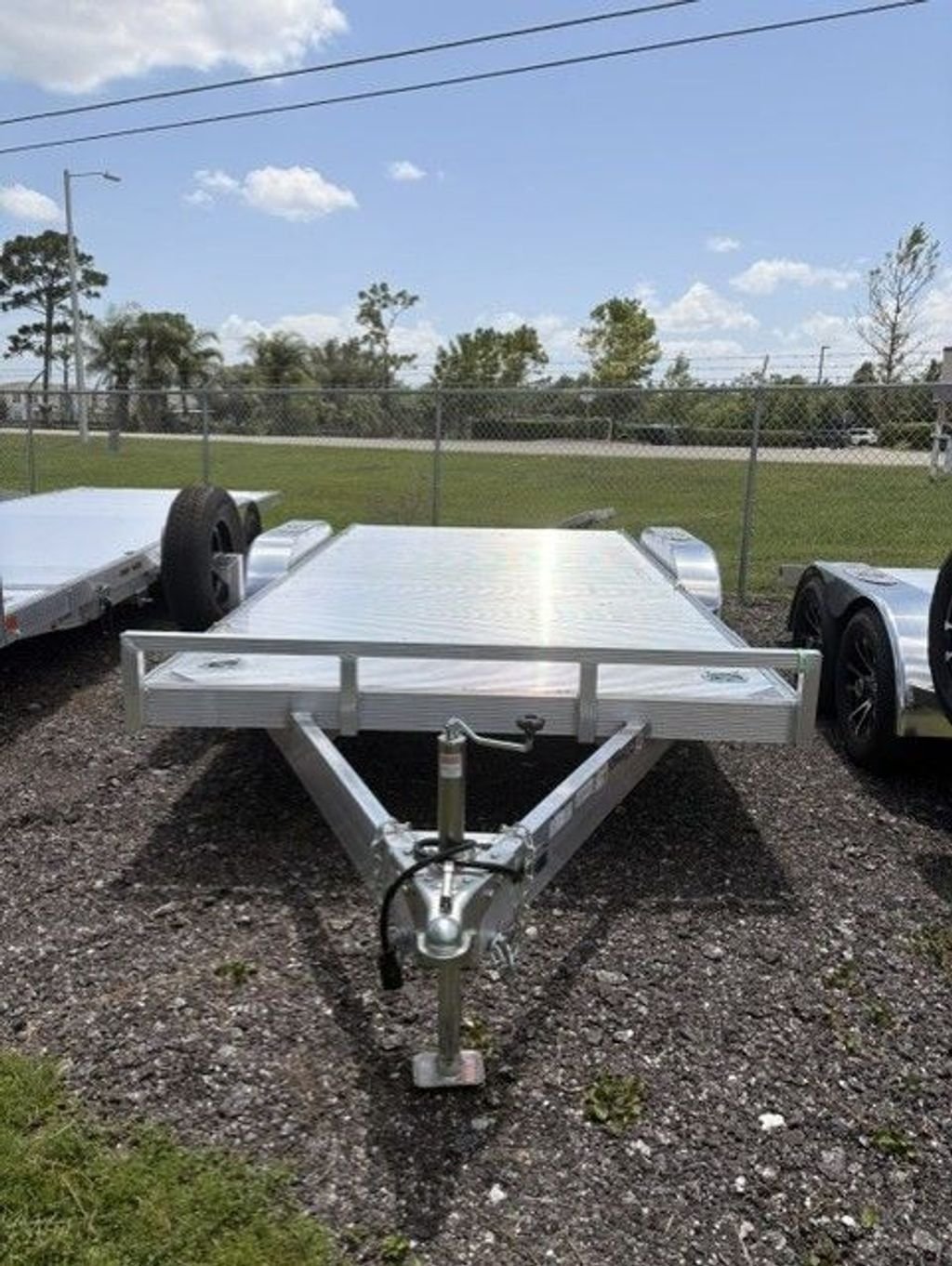 New 2027 Sport Haven 7 x 18 Aluminum Car Hauler Trailer 7k GVWR - Image 3