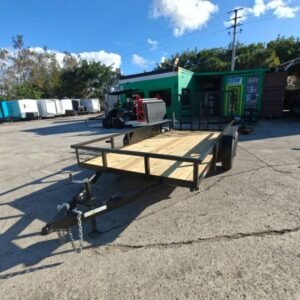 New 2026 Worldwide 7 x 14 Utility Trailer 7k GVWR