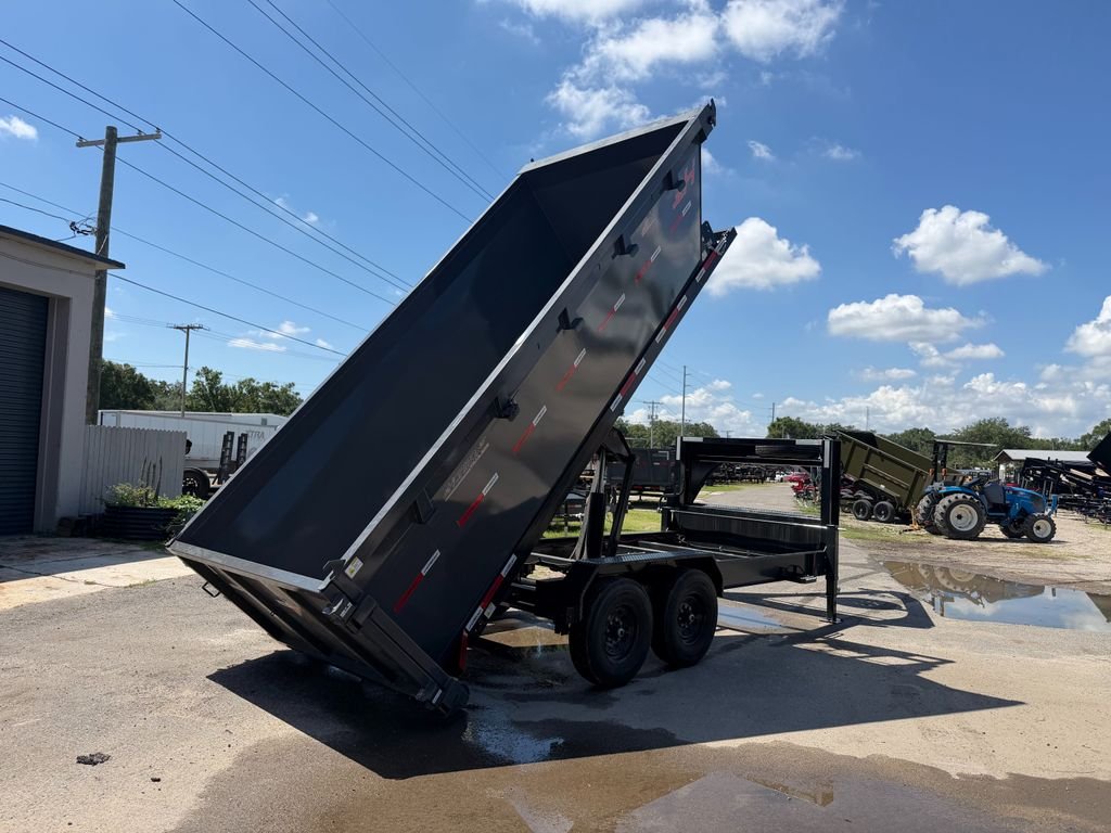 New 2026 Horizon 7 x 16 Gooseneck Roll Off Frame Trailer 14k GVWR - Image 4