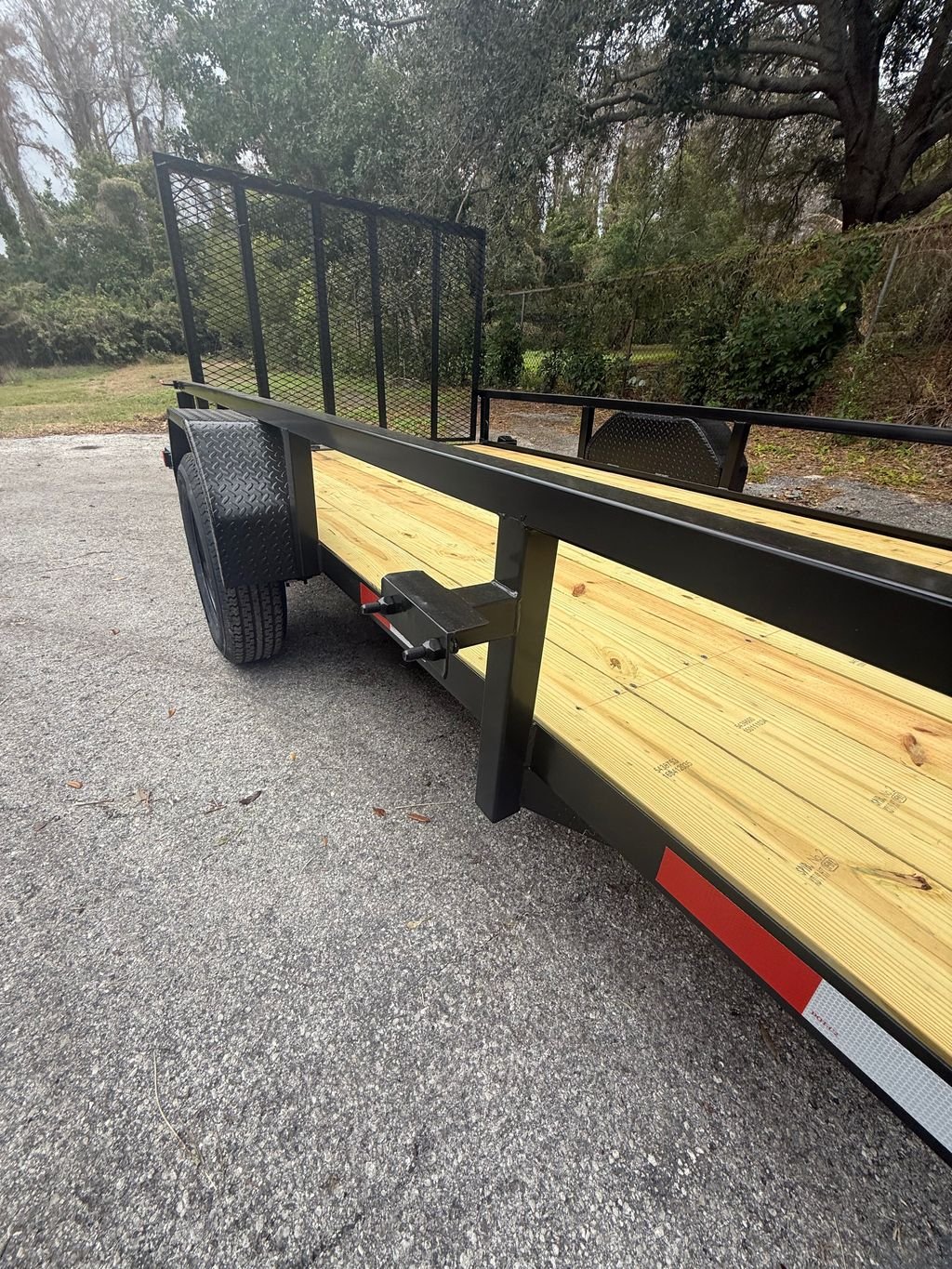 New 2026 Worldwide 6 x 12 Utility Trailer 3.5k GVWR - Image 8