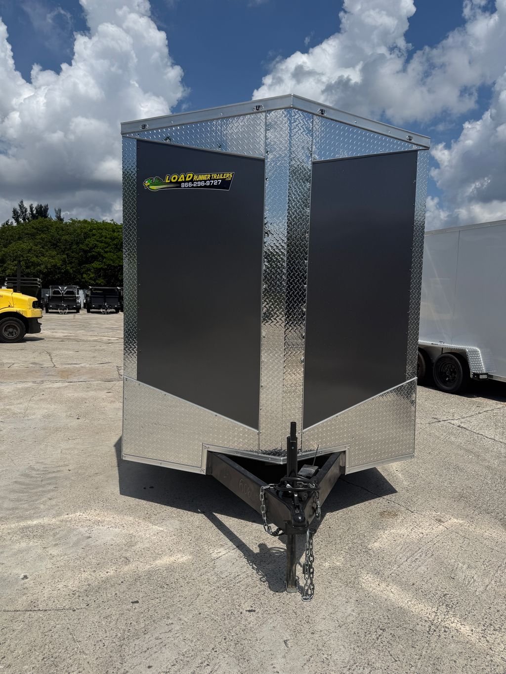 New 2026 Hook & Line 7 x 16 Enclosed 7k Cargo Trailer - Image 2