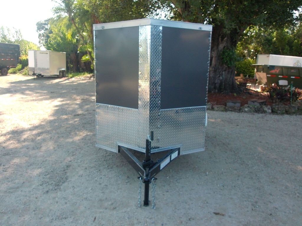 New 2026 Trailer Source 5 x 8 Enclosed Trailer 3.5k GVWR - Image 3