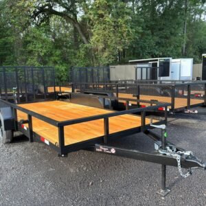 New 2026 Worldwide 7 x 16 Utility Trailer 7k GVWR