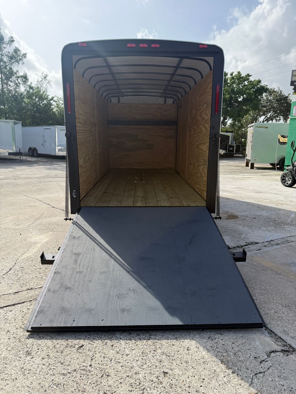 New 2026 Sun Coast 7 x 16 Landscape Enclosed Trailer 10k GVWR - Image 10