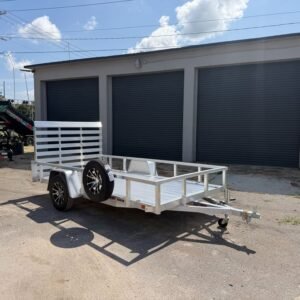 New 2027 Sport Haven 6 x 12 Aluminum Utility Trailer 3.5k GVWR