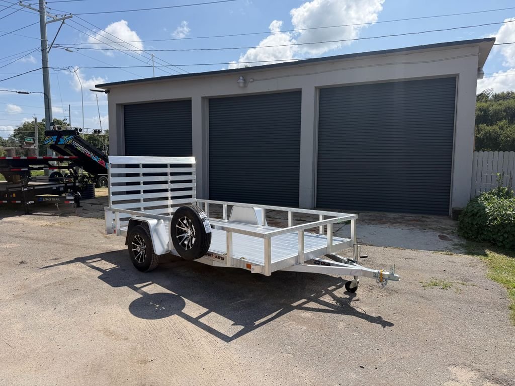 New 2027 Sport Haven 6 x 12 Aluminum Utility Trailer 3.5k GVWR