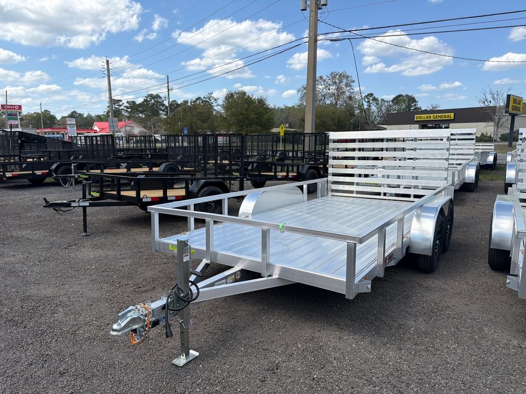New 2026 Sport Haven 7 x 14 Aluminum Utility Trailer 7k GVWR - Image 2