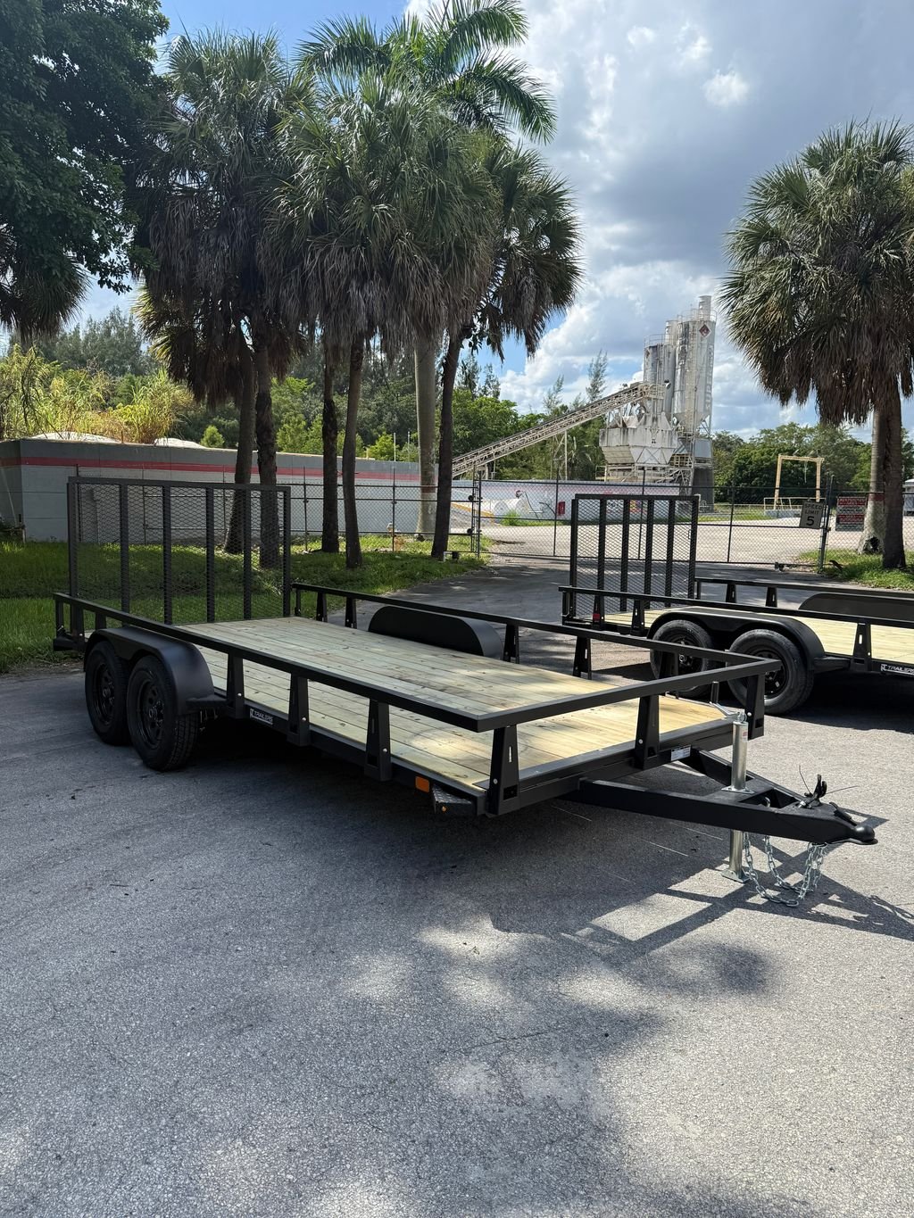 New 2027 HTC 7 x 16 Utility Trailer 7k GVWR