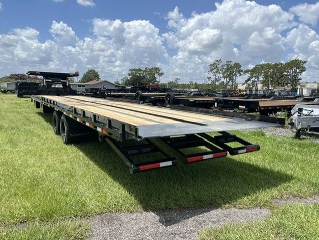 New 2027 Rawmaxx 8.5 x 40 Gooseneck Flatbed Tilt Trailer 20k GVWR - Image 7